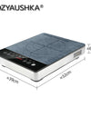 3500W/3000W/2500W 220V High Power Induction Cooker Stainless Steel Frame 8 Functions Double Layer Concentrated Coil