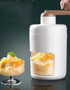 Portable Ice Cream Maker Shaver Crusher Household Shaved Ice Machine Hand Operated Shaved Ice Maker Kitchen Tool Summer Supplie