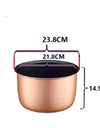2L 3L 4L 5L  latest technology gold rice cooker pot aluminum alloy tank for intelligent rice cookers bowl tank