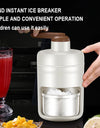 Manual Ice Crusher Smoothies Hail Ice Breaker Fast Ice Crushing Portable Shaved Ice Machine For Kitchen Gadgets Ice Blenders