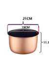 2L 3L 4L 5L  latest technology gold rice cooker pot aluminum alloy tank for intelligent rice cookers bowl tank